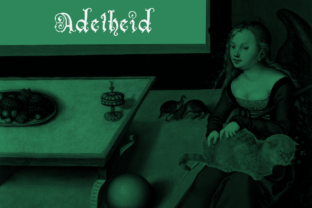 Adelheid Typeface: A Whimsical Blackletter for Handmade Brands