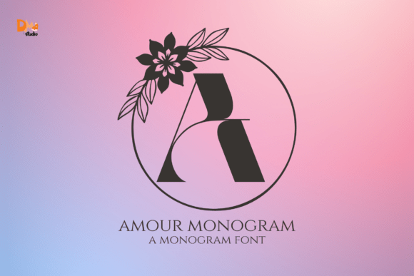 Amour Monogram: Elevating Editorial Design with Elegant Typography