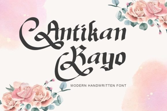 Antikan Rayo: A Blackletter Font for Modern Web Design