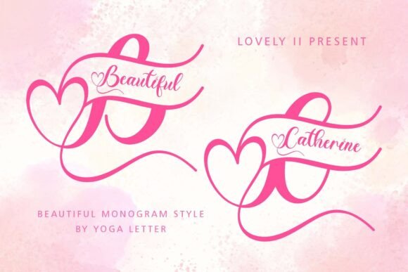Beautiful Catherine Monogram: A Designer’s Review for Campaign Typography