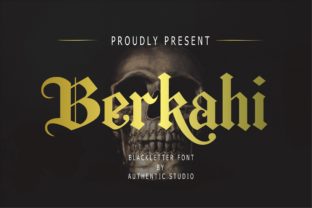 Berkahi: A Gothic Typeface for Bold Brand Identity