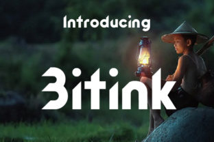 Bitink: A Refreshing Blackletter Typeface for Editorial Design