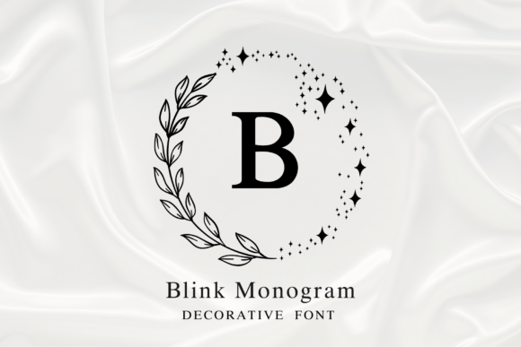 Blink Monogram: A Creative Font for Boutique Branding