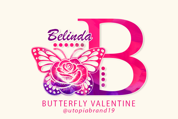 Butterfly Valentine Monogram: A Creative Review for Brand Design