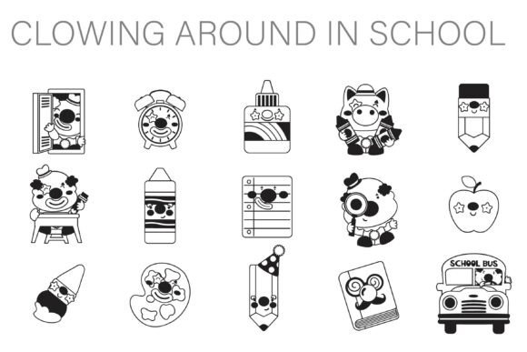 Clowning Around School Dingbats: A Web Designer’s Take on Playful Typography