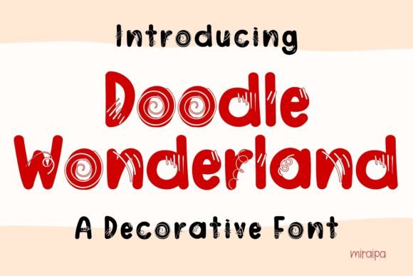 Doodle Wonderland: The Creative Typeface for Brand Storytelling