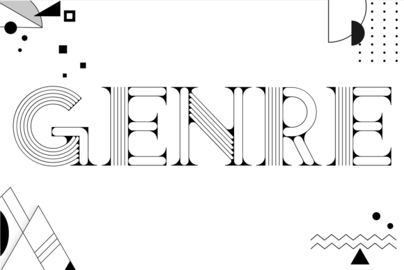 Genre Line Typeface Review: Elevating Editorial Design with Art Deco Elegance