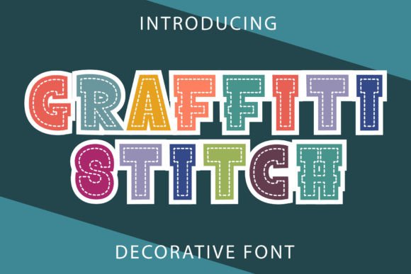 Graffiti Stitch: The Playful Typeface That Boosts Campaign Visibility