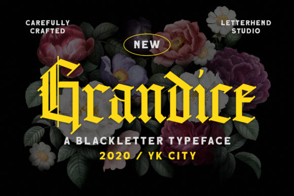 Grandice Font: A Gothic Typeface That Elevates Digital Design