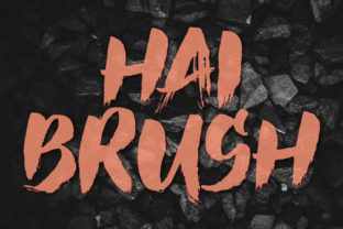 Hai Brush: A Contemporary Blackletter Font for Editorial Design