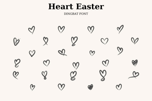 Heart Easter: A Designerβs Take on Using Love Line Dingbat Fonts in Web Layouts
