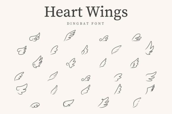 Heart Wings Typeface: A Creative Review for Makers and Sellers