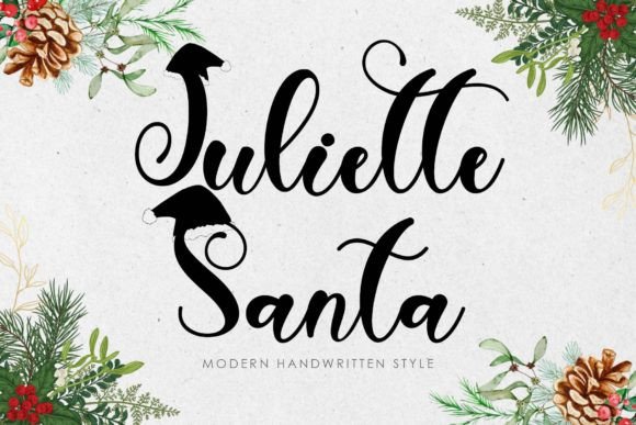 Juliette Santa: A Handwritten Font for Editorial Warmth