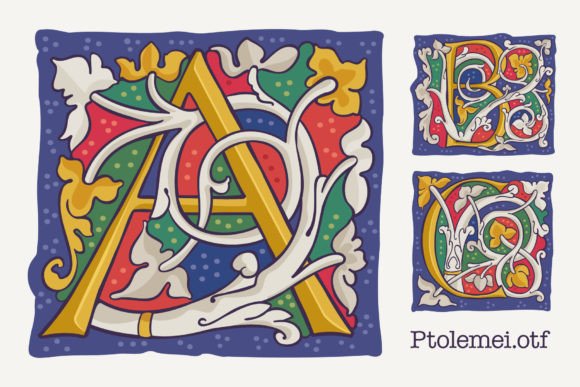 Ptolemei: A Classic Blackletter Typeface for Editorial Design
