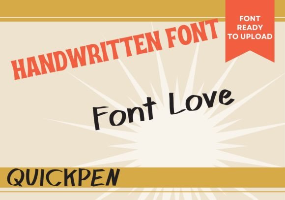 Quickpen: A Handwritten Typeface for Editorial Clarity