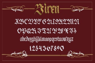 Siren Typeface: Elevate Your Brand Identity with Mythic Elegance