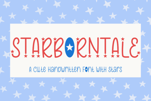 Starborntale: The Sparkling Typeface for Editorial Design