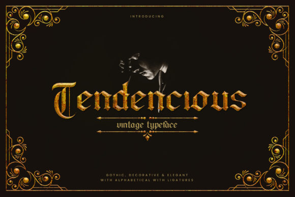 Tendencious Font: A Bold Blackletter for Editorial Design