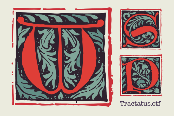Tractatus: Elevating Brand Identity With Classic Blackletter Elegance