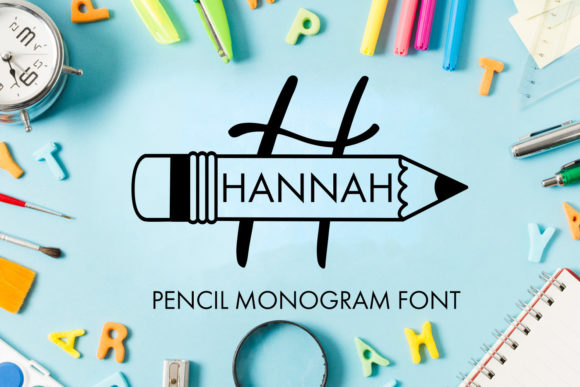Why Pencil Monogram Is the Perfect Decorative Font for Editorial Design