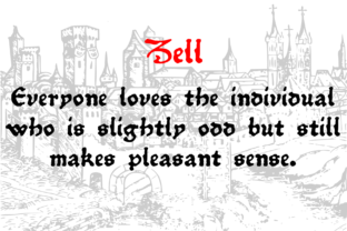 Zell Typeface: Elevating Digital Brand Identity with Blackletter Elegance
